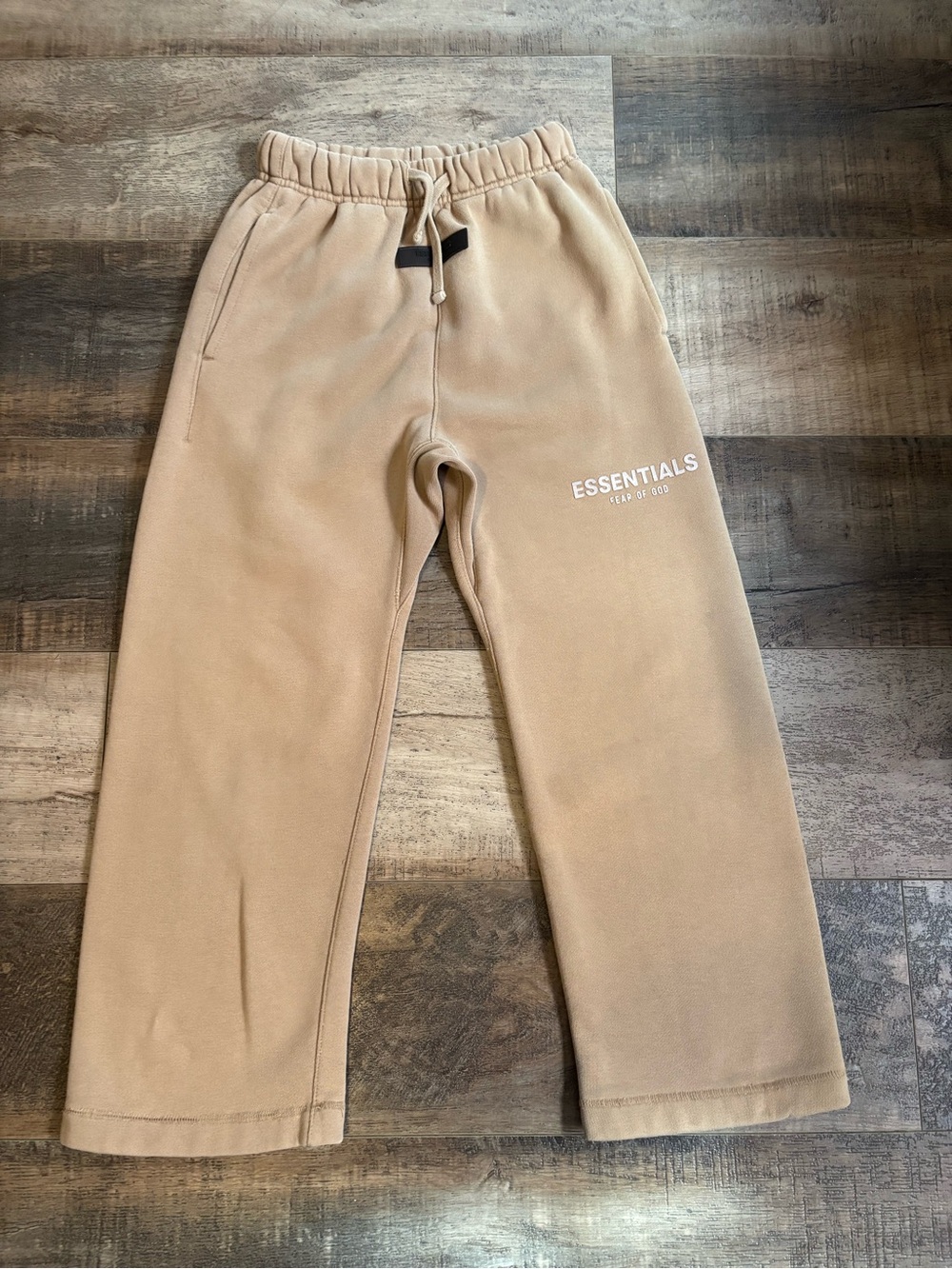 Fear of God Essentials Kids Tan Sweatpants Joggers